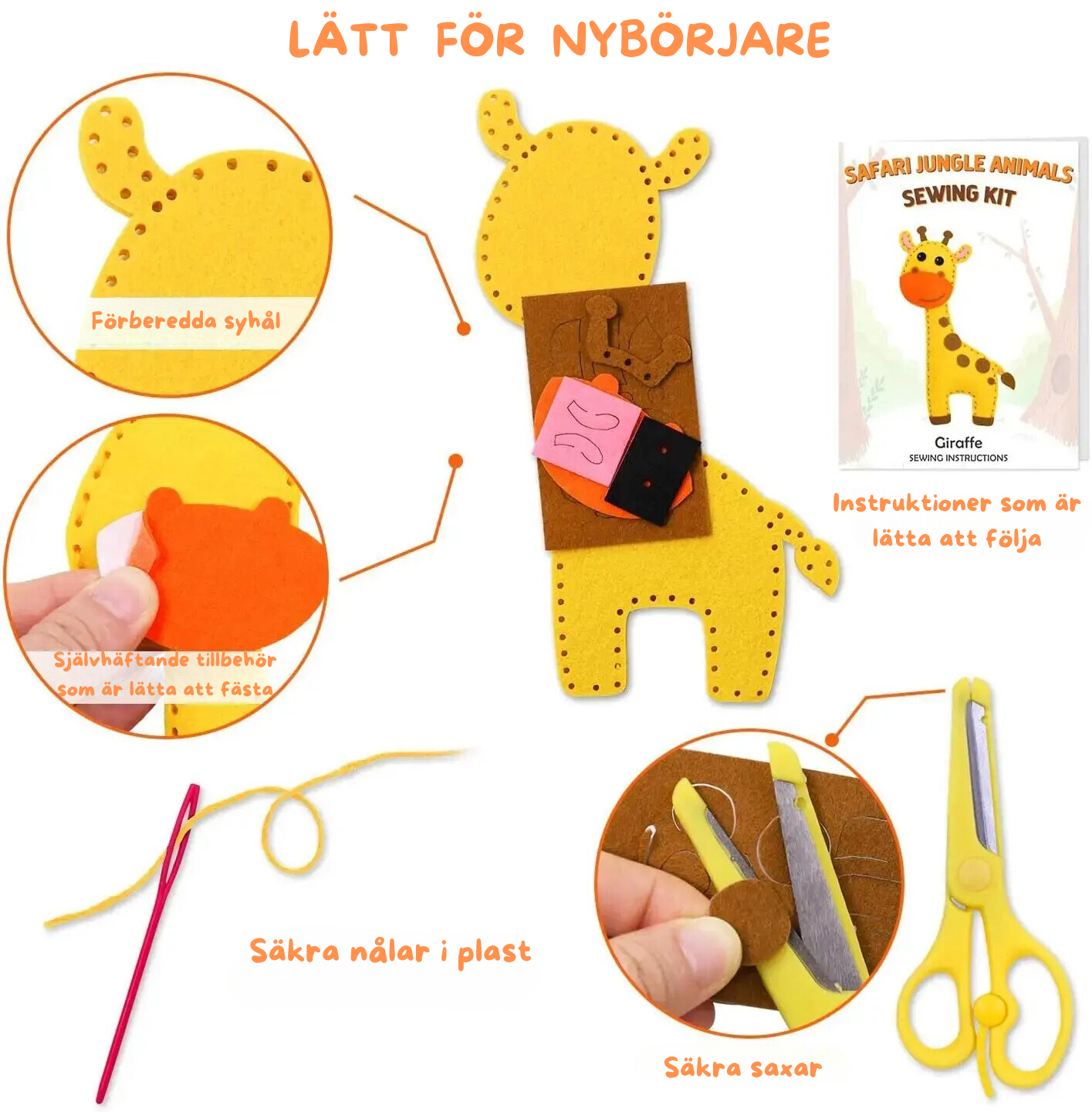 Sy med nöje - Djungeldjur